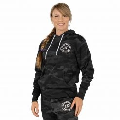 Graphic Ink Camo Womens Hoodie - ADULT SIZES