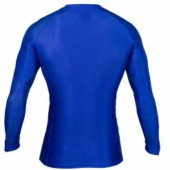BFCM Baseline Ranked Long Sleeve Rashguard Blue Jiu Jitsu