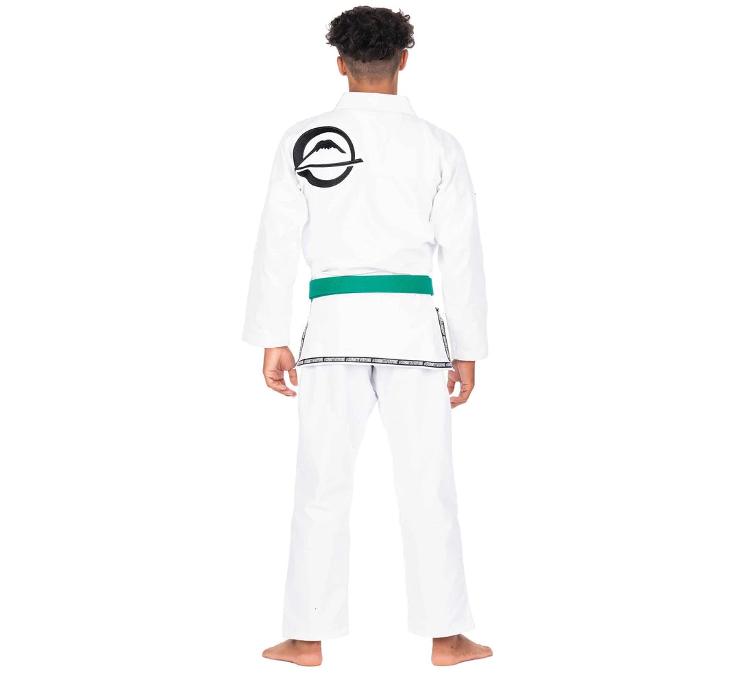 BFCM Jiu Jitsu Submit Everyone Kids White Gi 8 BFCM Jiu Jitsu Submit Everyone Kids White Gi