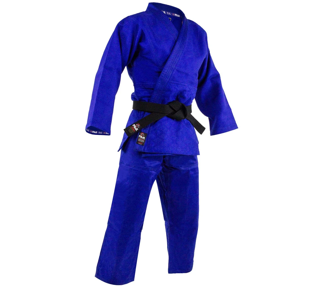 BFCM Double Weave Judo Gi Blue 4 BFCM Double Weave Judo Gi Blue