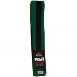 BFCM Kids Jiu Jitsu Belt Green/Black