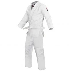 BFCM Single Weave Judo Gi White
