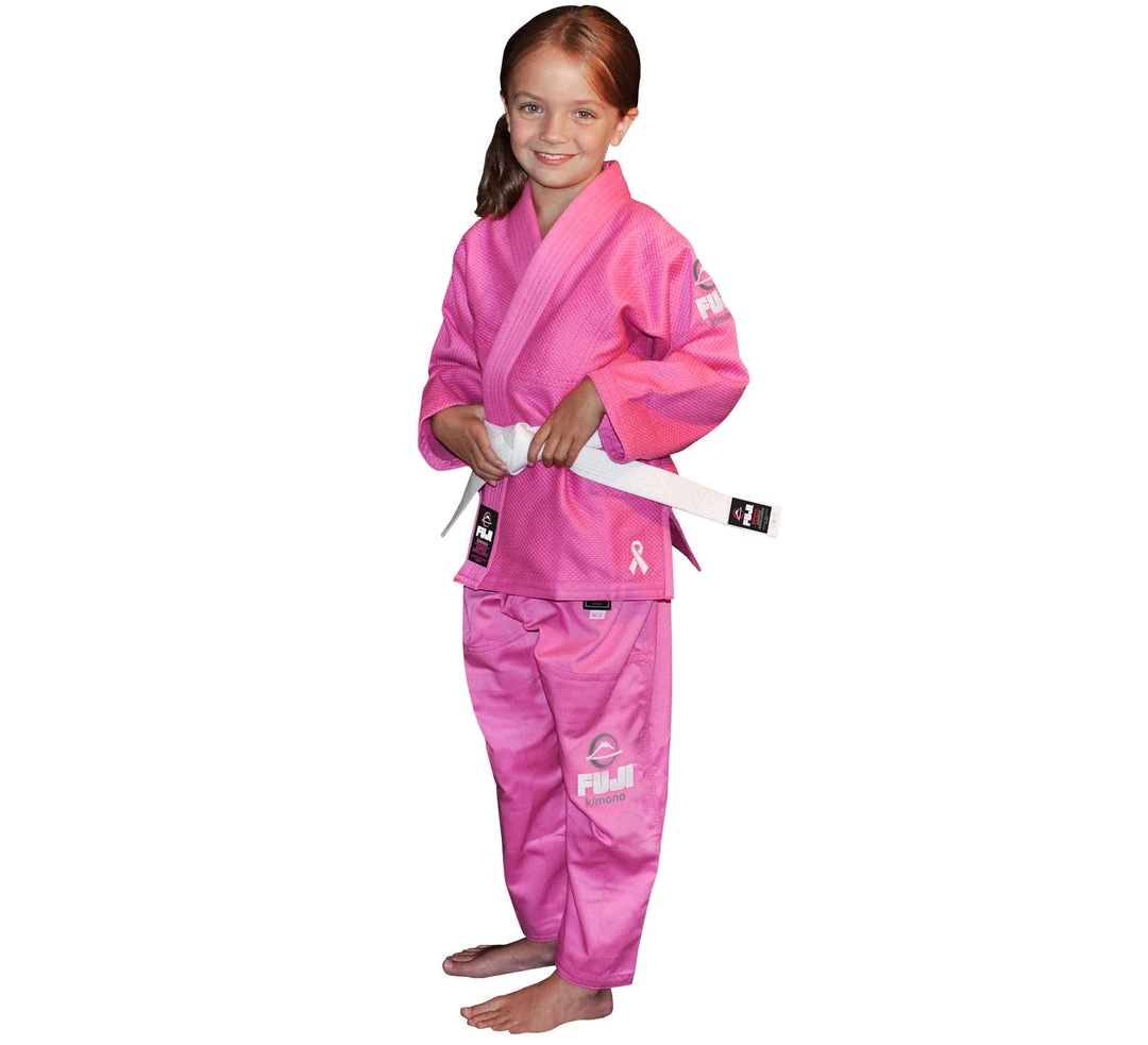 BFCM Jiu Jitsu Pink All Around Kids BJJ Gi 1 BFCM Jiu Jitsu Pink All Around Kids BJJ Gi