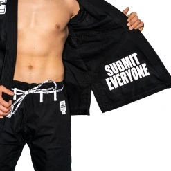 Blowout Suparaito BJJ Gi Submit Everyone Black