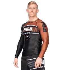 BFCM Freestyle 2.0 Long Sleeve IBJJF Ranked Rashguard Brown