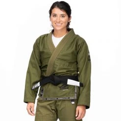 BFCM Suparaito BJJ Gi (Unisex Size) Army Green Jiu Jitsu