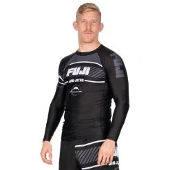 BFCM Freestyle 2.0 Long Sleeve Ranked Rashguard Black Jiu Jitsu
