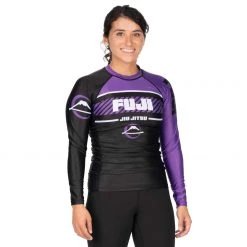 BFCM Jiu Jitsu Freestyle 2.0 Long Sleeve IBJJF Ranked Rashguard (Unisex Sizing) Purple