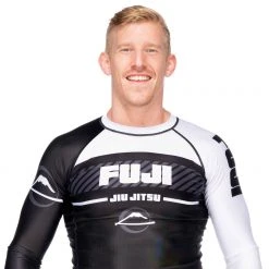 BFCM Jiu Jitsu Freestyle 2.0 Long Sleeve IBJJF Ranked Rashguard White