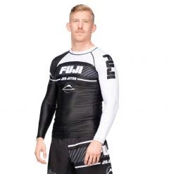 BFCM Jiu Jitsu Freestyle 2.0 Long Sleeve IBJJF Ranked Rashguard White
