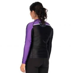 BFCM Jiu Jitsu Freestyle 2.0 Long Sleeve IBJJF Ranked Rashguard (Unisex Sizing) Purple