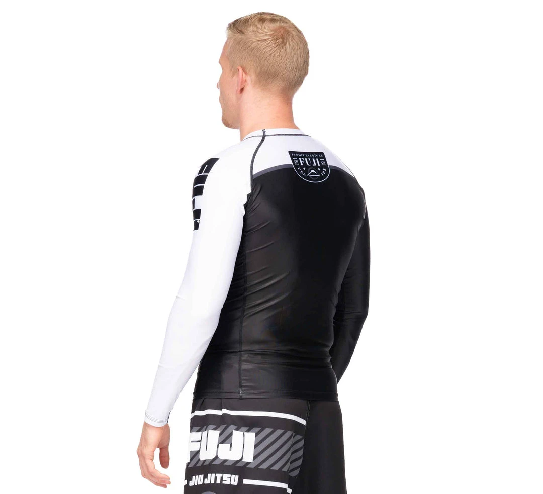 BFCM Jiu Jitsu Freestyle 2.0 Long Sleeve IBJJF Ranked Rashguard White