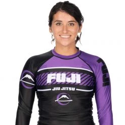 BFCM Jiu Jitsu Freestyle 2.0 Long Sleeve IBJJF Ranked Rashguard (Unisex Sizing) Purple