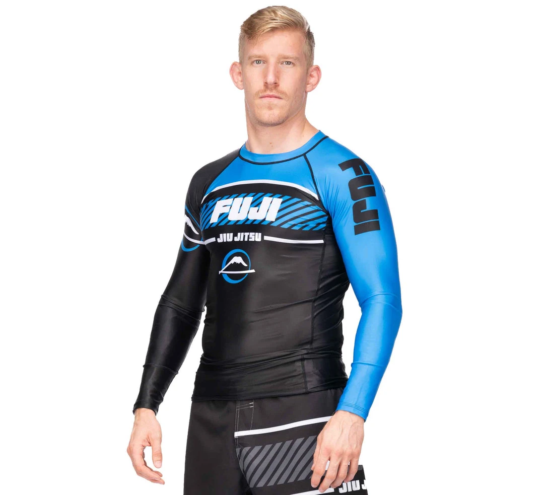 BFCM Freestyle 2.0 Long Sleeve IBJJF Ranked Rashguard Blue BFCM Freestyle 2.0 Long Sleeve IBJJF Ranked Rashguard Blue