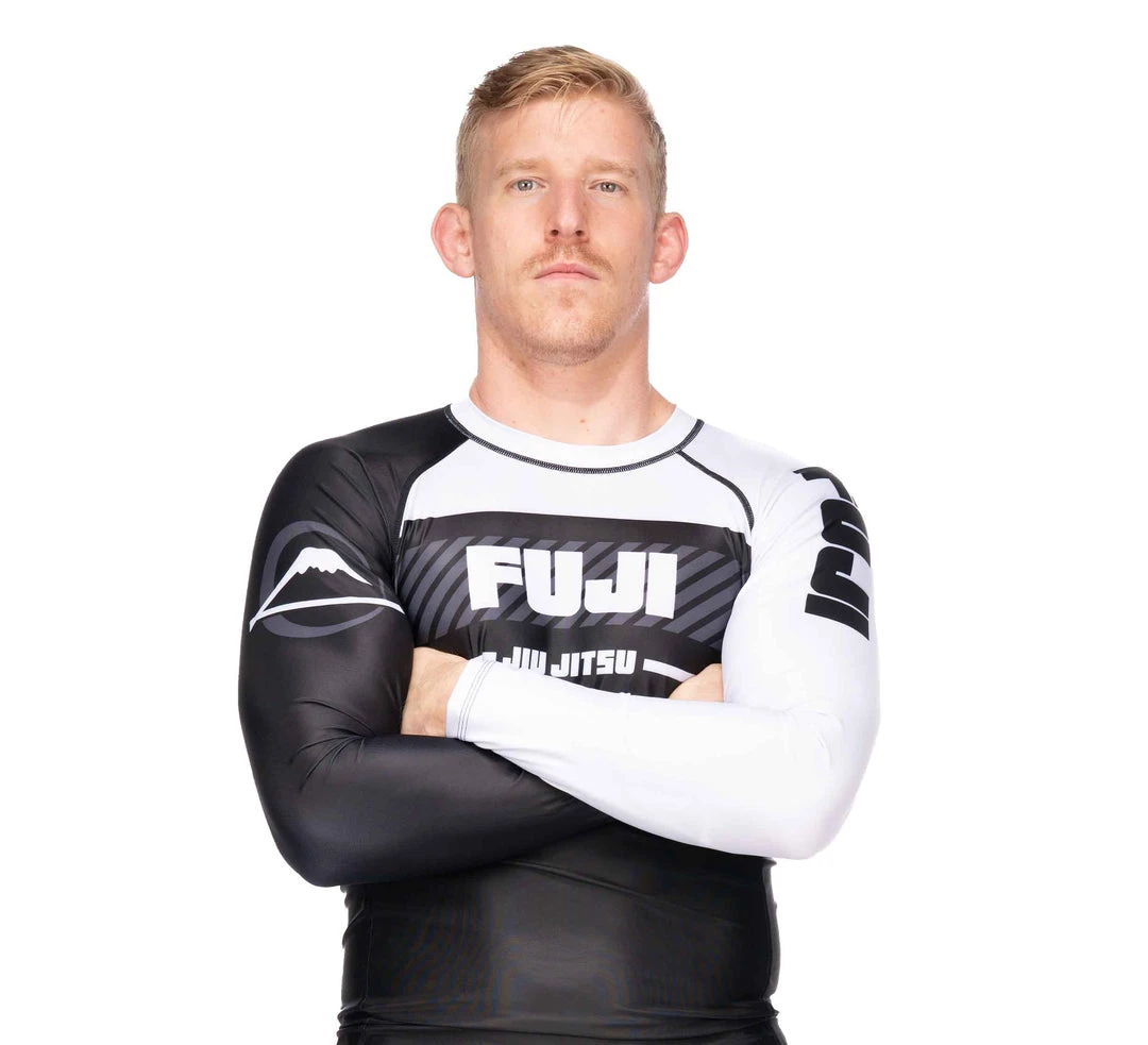 BFCM Jiu Jitsu Freestyle 2.0 Long Sleeve IBJJF Ranked Rashguard White