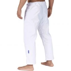BFCM Tru Fit Pants White Jiu Jitsu