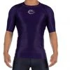 BFCM Jiu Jitsu Baseline Ranked Short Sleeve Rashguard Purple