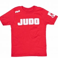 BFCM Judo Kids T-Shirt Red