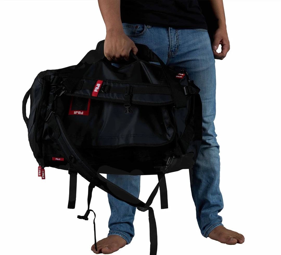BFCM Comp Convertible Backpack Duffle Black 7 BFCM Comp Convertible Backpack Duffle Black