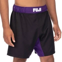 BFCM Jiu Jitsu Essential Grappling Purple Fight Shorts