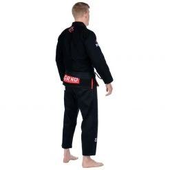 Deelux Sports Jiu Jitsu Elemental BJJ Gi Grind Black 11 Deelux Sports Jiu Jitsu Elemental BJJ Gi Grind Black
