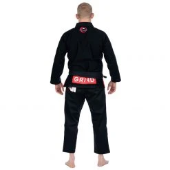 Deelux Sports Jiu Jitsu Elemental BJJ Gi Grind Black 13 Deelux Sports Jiu Jitsu Elemental BJJ Gi Grind Black