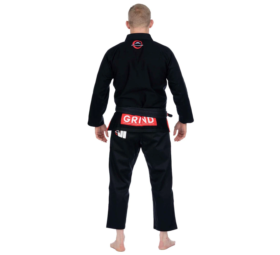 Deelux Sports Jiu Jitsu Elemental BJJ Gi Grind Black 7 Deelux Sports Jiu Jitsu Elemental BJJ Gi Grind Black