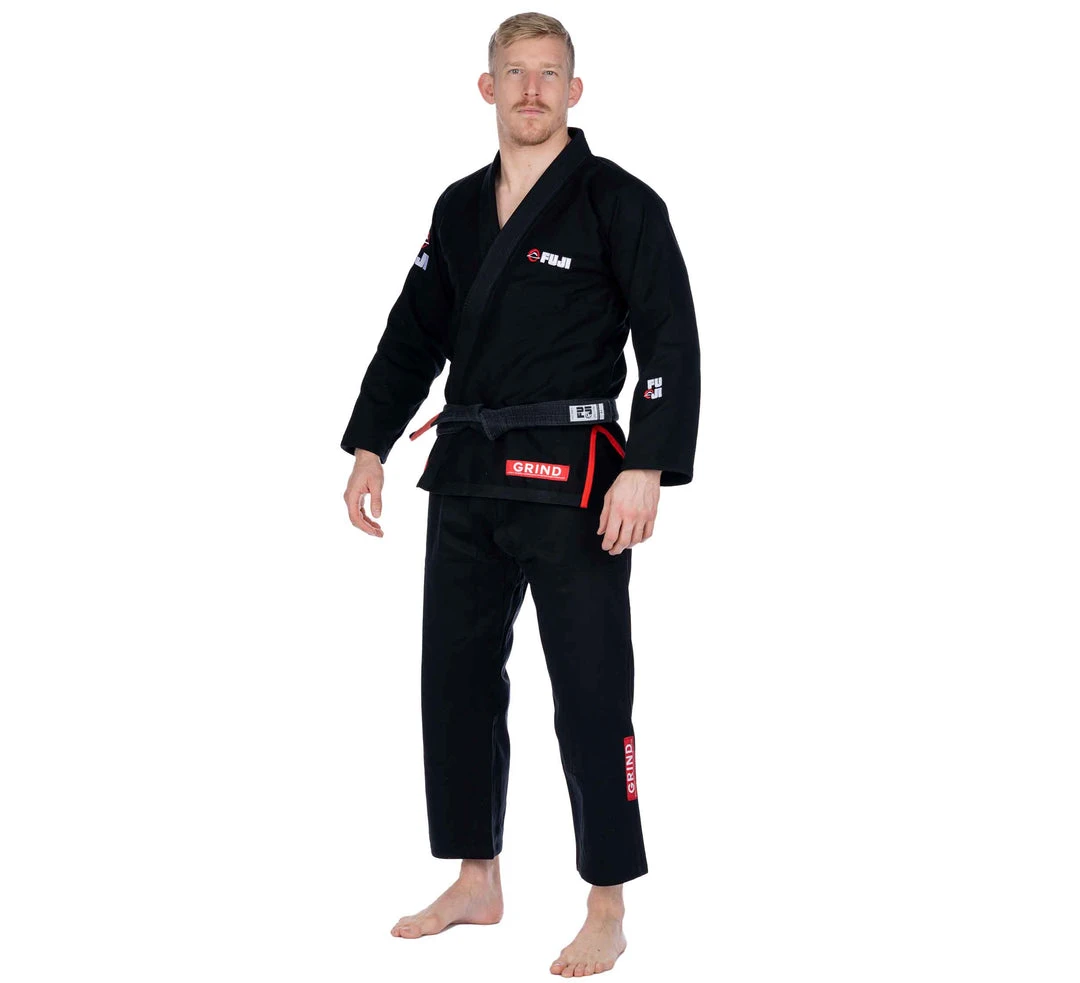 Deelux Sports Jiu Jitsu Elemental BJJ Gi Grind Black 3 Deelux Sports Jiu Jitsu Elemental BJJ Gi Grind Black