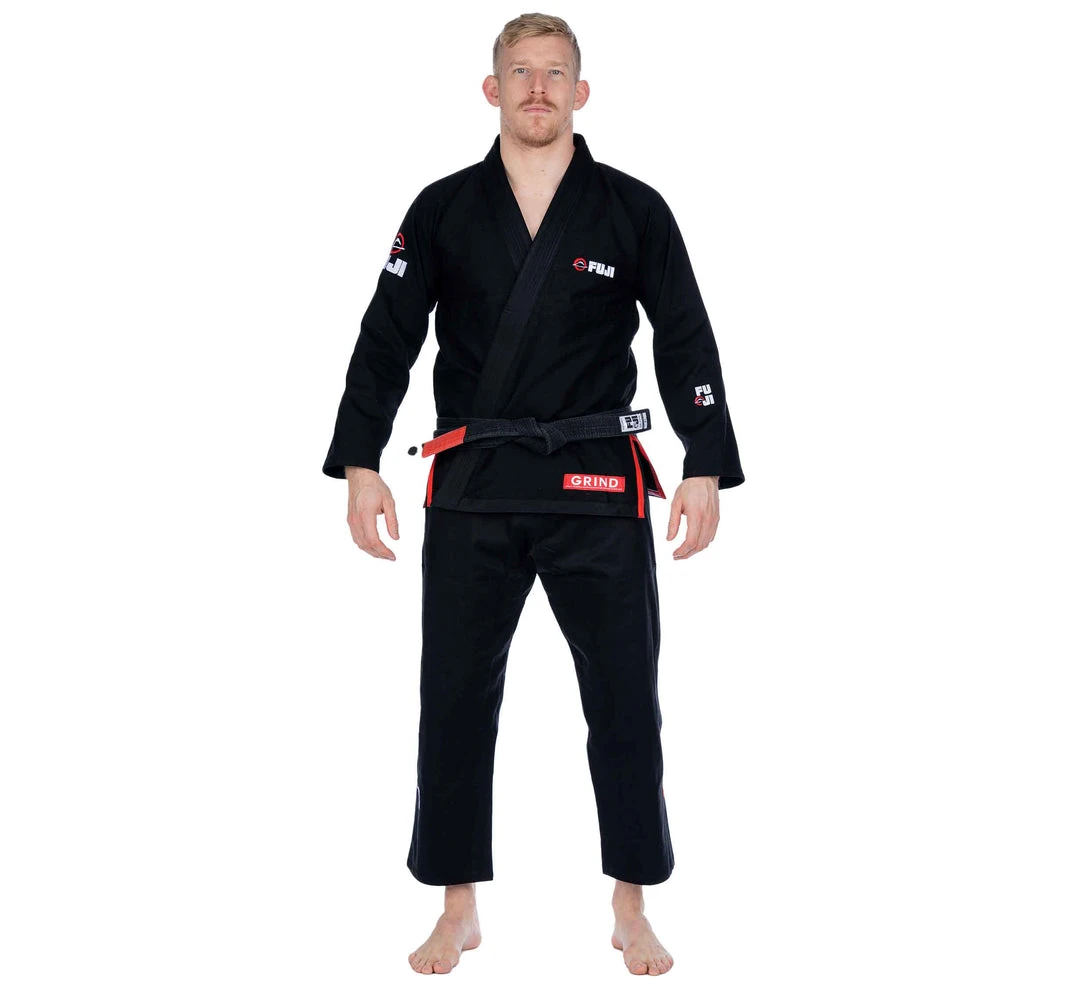 Deelux Sports Jiu Jitsu Elemental BJJ Gi Grind Black 2 Deelux Sports Jiu Jitsu Elemental BJJ Gi Grind Black