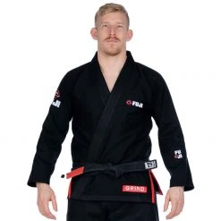 Deelux Sports Jiu Jitsu Elemental BJJ Gi Grind Black