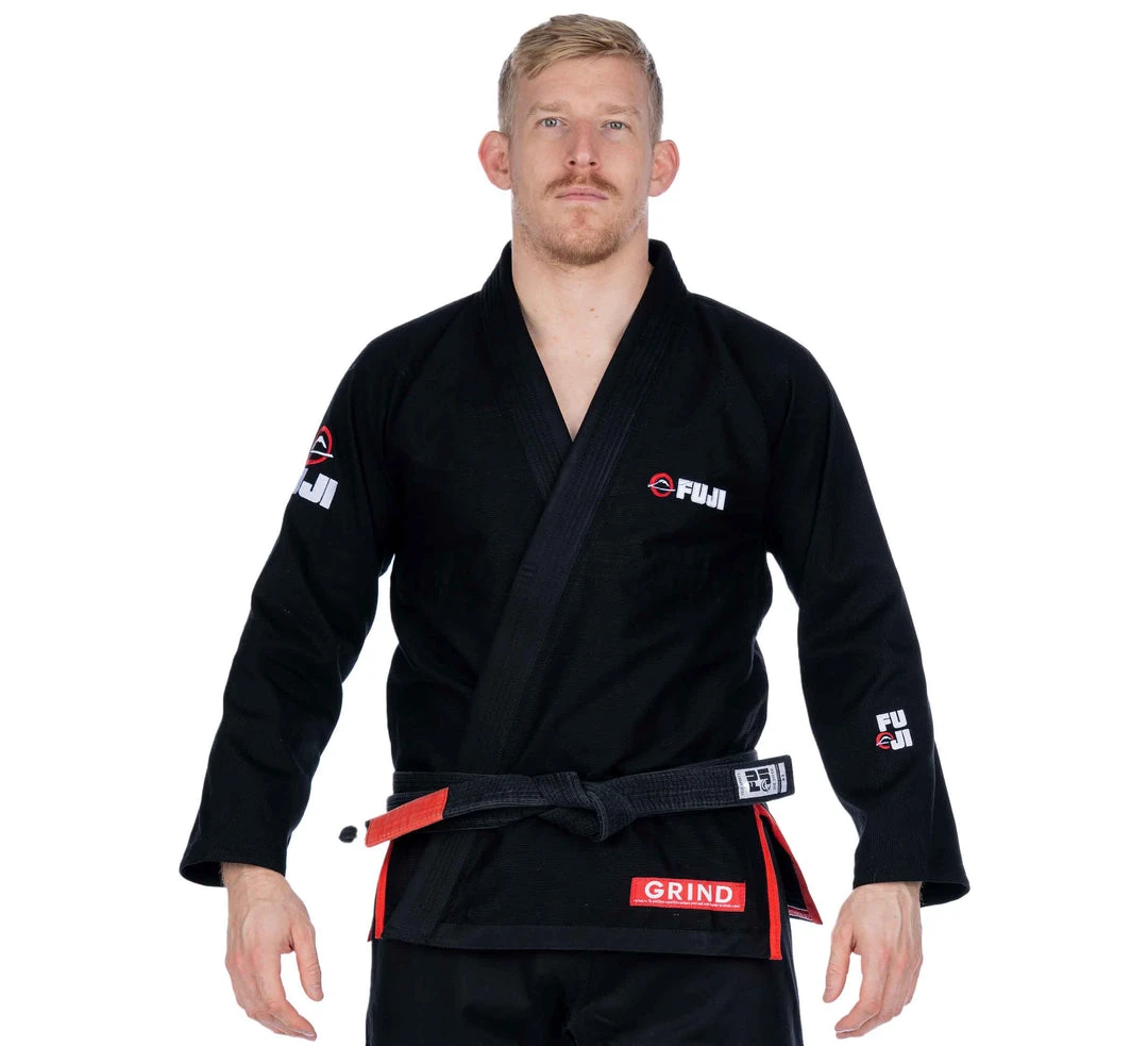 Deelux Sports Jiu Jitsu Elemental BJJ Gi Grind Black 1 Deelux Sports Jiu Jitsu Elemental BJJ Gi Grind Black