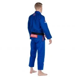 Deelux Sports Jiu Jitsu Elemental BJJ Gi Grind Blue 11 Deelux Sports Jiu Jitsu Elemental BJJ Gi Grind Blue