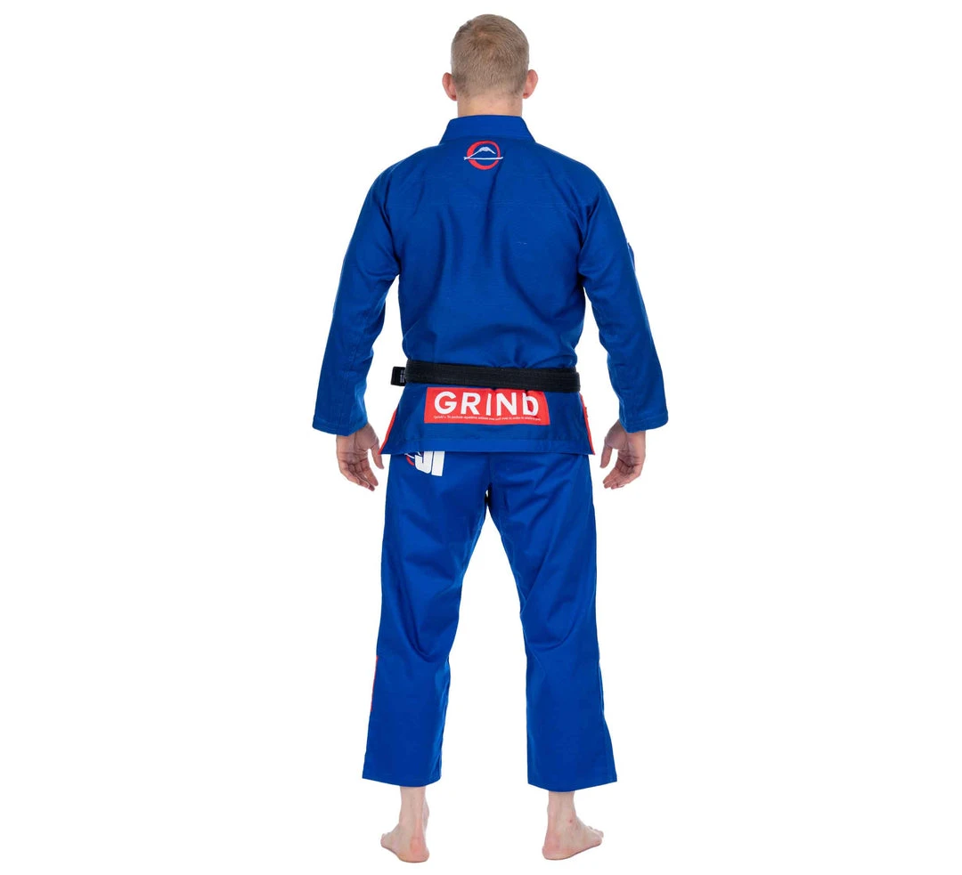 Deelux Sports Jiu Jitsu Elemental BJJ Gi Grind Blue 7 Deelux Sports Jiu Jitsu Elemental BJJ Gi Grind Blue