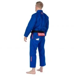 Deelux Sports Jiu Jitsu Elemental BJJ Gi Grind Blue 12 Deelux Sports Jiu Jitsu Elemental BJJ Gi Grind Blue
