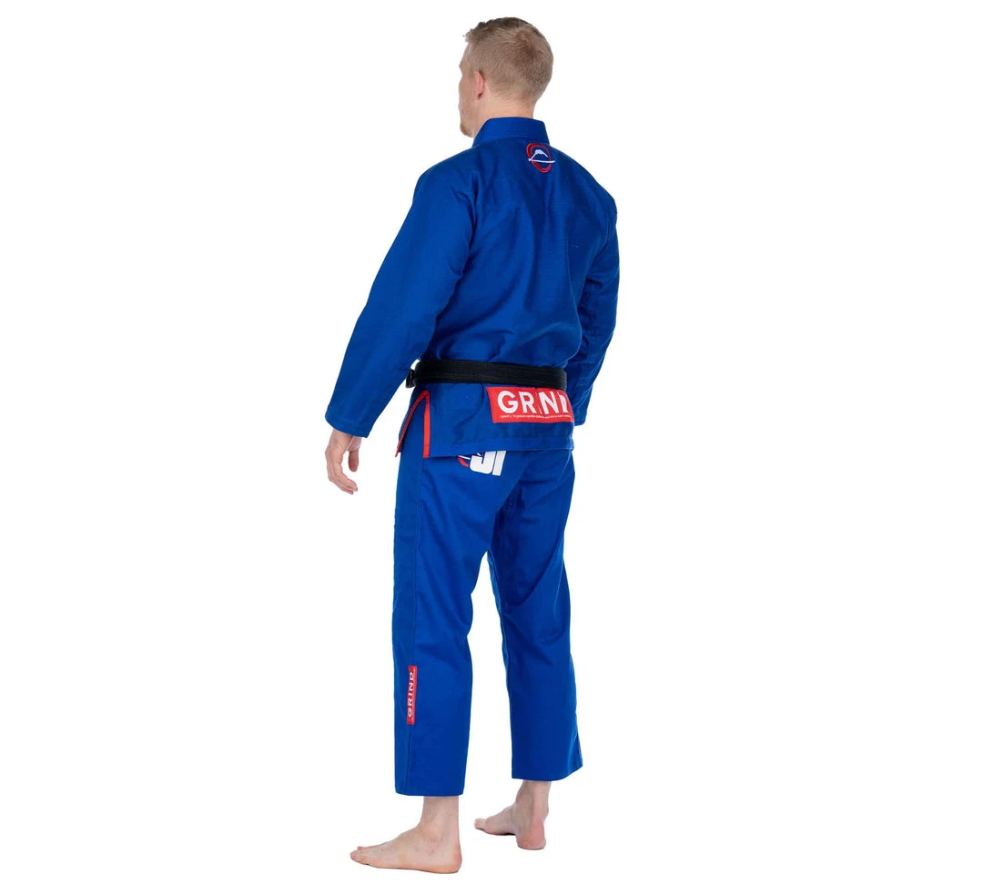 Deelux Sports Jiu Jitsu Elemental BJJ Gi Grind Blue 6 Deelux Sports Jiu Jitsu Elemental BJJ Gi Grind Blue
