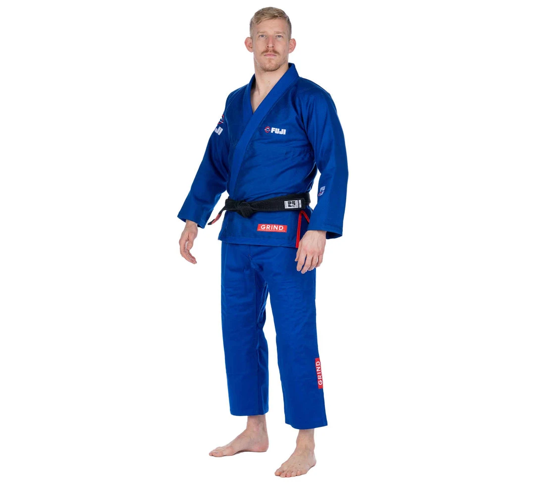 Deelux Sports Jiu Jitsu Elemental BJJ Gi Grind Blue 4 Deelux Sports Jiu Jitsu Elemental BJJ Gi Grind Blue
