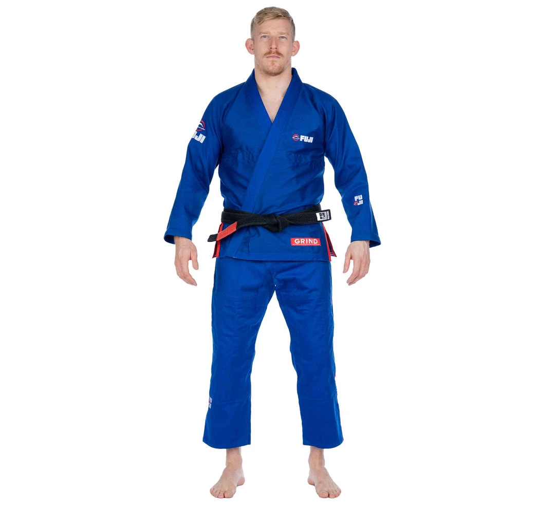Deelux Sports Jiu Jitsu Elemental BJJ Gi Grind Blue 2 Deelux Sports Jiu Jitsu Elemental BJJ Gi Grind Blue