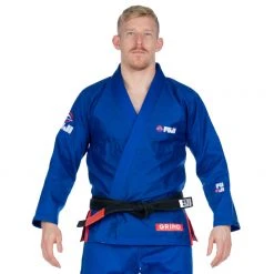 Deelux Sports Jiu Jitsu Elemental BJJ Gi Grind Blue