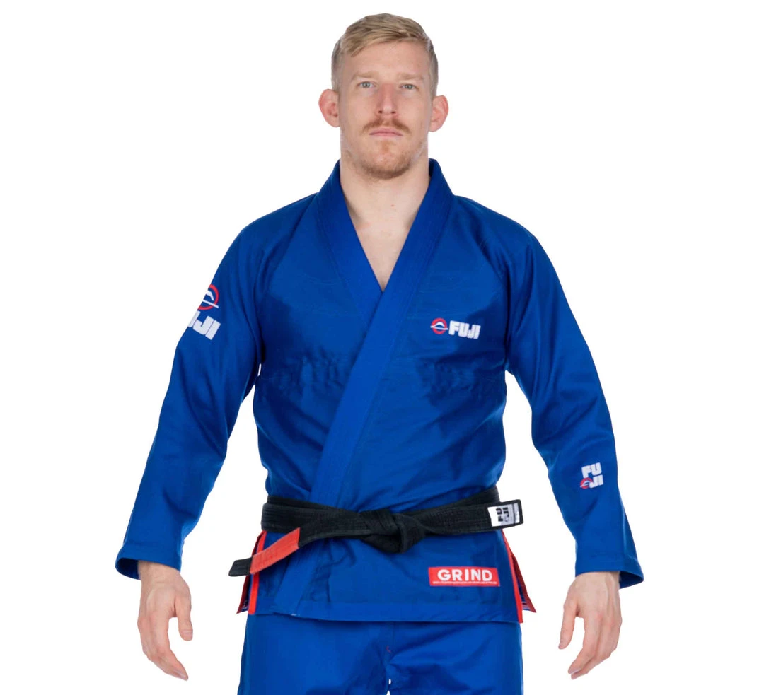 Deelux Sports Jiu Jitsu Elemental BJJ Gi Grind Blue 1 Deelux Sports Jiu Jitsu Elemental BJJ Gi Grind Blue