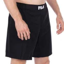 BFCM Jiu Jitsu Essential Grappling Black Fight Shorts