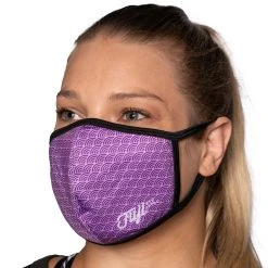 BFCM Jiu Jitsu Facemasks Purple - Packs Of 5