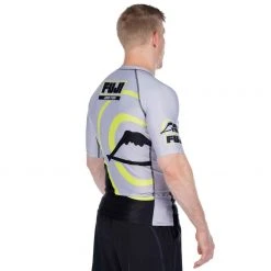 BFCM Peak Judo Short Sleeve Rashguard Grey