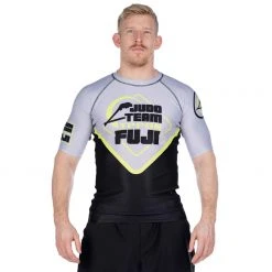 BFCM Peak Judo Short Sleeve Rashguard Grey
