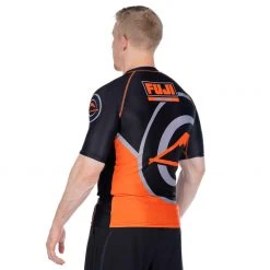 IMatt Sportswear Peak Judo Short Sleeved Rashguard Orange