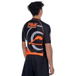 BFCM Peak Judo Short Sleeve Rashguard Orange