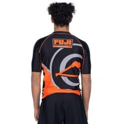BFCM Peak Judo Short Sleeve Rashguard Orange