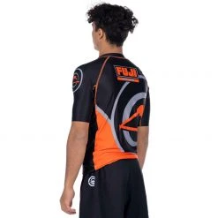 BFCM Peak Judo Short Sleeve Rashguard Orange