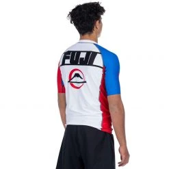 BFCM Skyline Judo Short Sleeve Rashguard White 9 BFCM Skyline Judo Short Sleeve Rashguard White