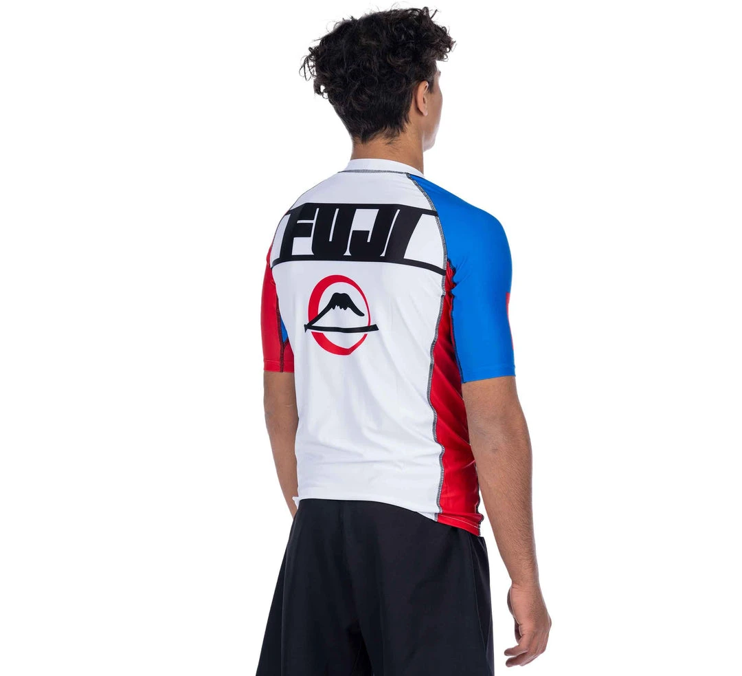 BFCM Skyline Judo Short Sleeve Rashguard White 4 BFCM Skyline Judo Short Sleeve Rashguard White