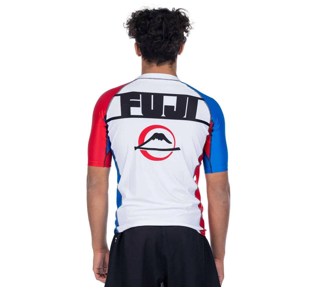 BFCM Skyline Judo Short Sleeve Rashguard White 6 BFCM Skyline Judo Short Sleeve Rashguard White